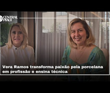 Vera Ramos transforma paixão pela porcelana em profissão e ensina técnica
