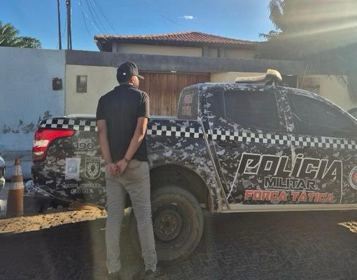 Homem é preso por ameaça e receptação em Paulistana