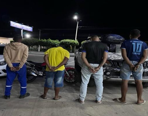 Droga escondida em mata é localizada e quatro suspeitos são presos no Piauí