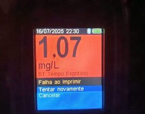 Motorista é preso por dirigir embriagado na BR-316, em Ipiranga do Piauí