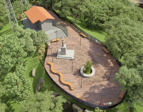 Prefeito Pedro Gomes anuncia construção do Mirante do Morro do Cristo em José de Freitas