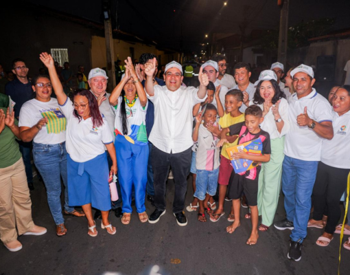 Rafael Fonteles inaugura ruas asfaltadas pelo OPA e destaca participação popular em Teresina