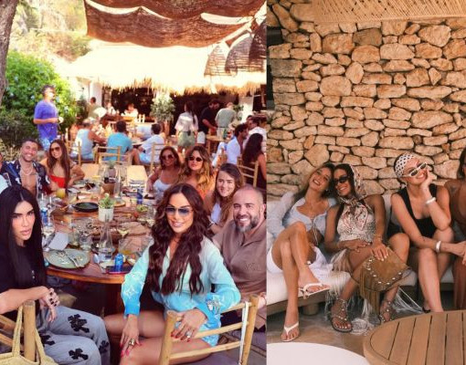 Verão VIP: Anitta faz retiro de luxo com bonde estrelado em Ibiza