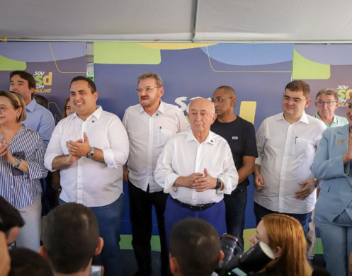 PSD oficializa filiações de Georgiano Neto, Simone Pereira e Wilson Martins em Teresina