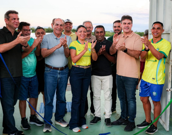 Senador Marcelo Castro inaugura ampliação da Arena Resendão em Capitão de Campos
