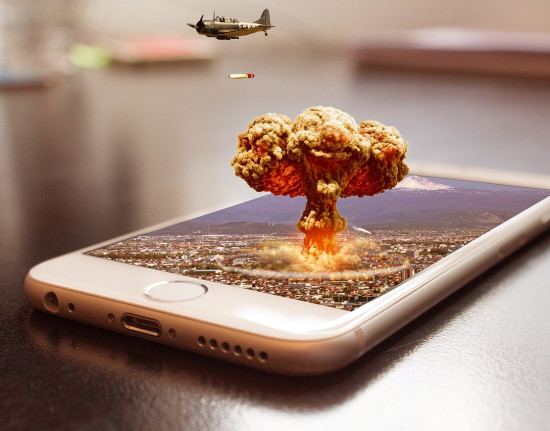 Guerra em tempo real e ansiedade em nível hard