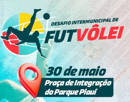 Teresina sedia Desafio Intermunicipal de Futevôlei nos dias 29 e 30 de maio