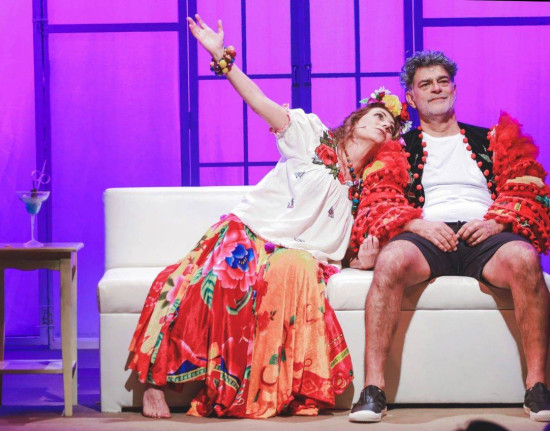 Patricya Travassos e Eduardo Moscovis apresentam espetáculo em Teresina