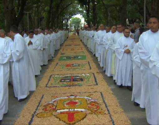 Veja os horários da celebração de Corpus Christi em Teresina