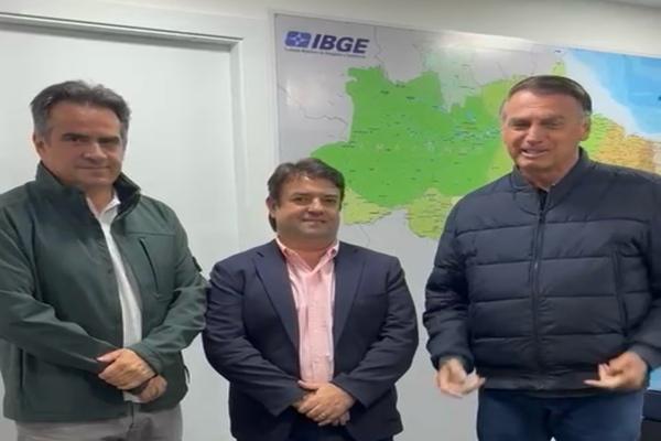 Bolsonaro lança Thiago Junqueira como nome do PL ao Senado pelo Piauí