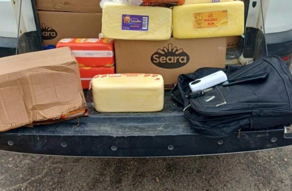PRF apreende mais de 600 kg de queijo em carro roubado no Sul do Piauí