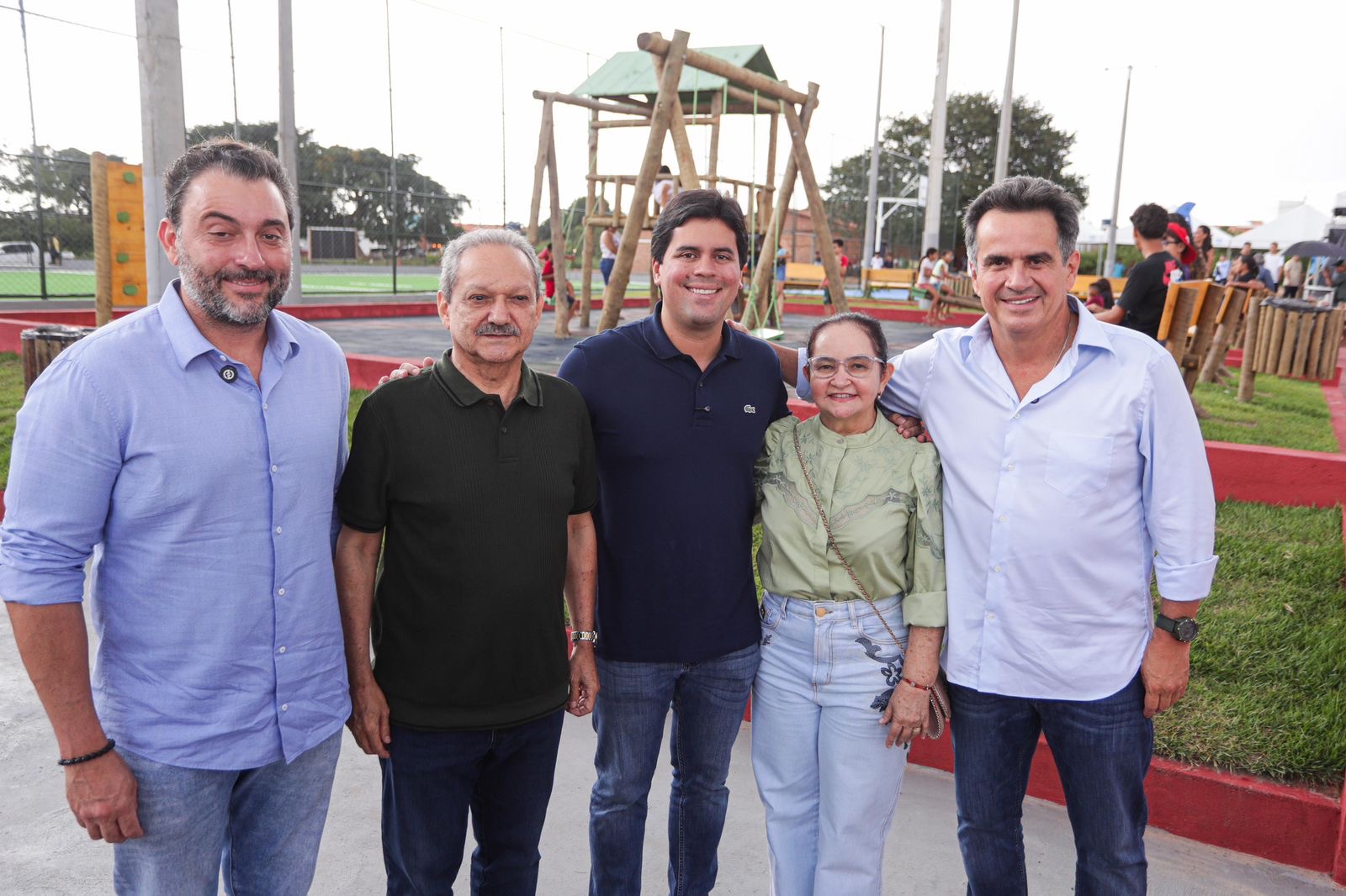 Pedro II inaugura centro esportivo com presença de Ciro Nogueira e ministro André Fufuca