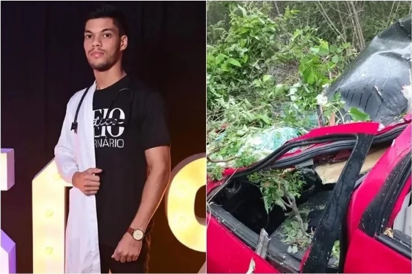Estudante de Veterinária morre ao colidir carro com vaca em Jaicós