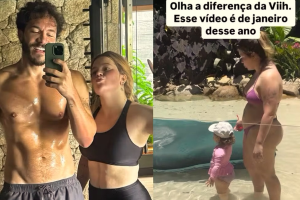 Viih Tube exibe mudança no corpo