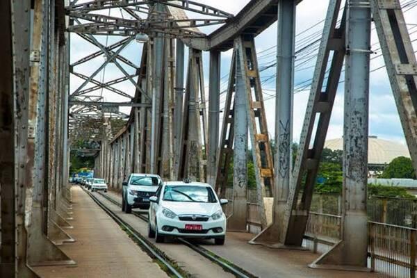 Tráfego na Ponte Metálica será interrompido por 30 dias para manutenção