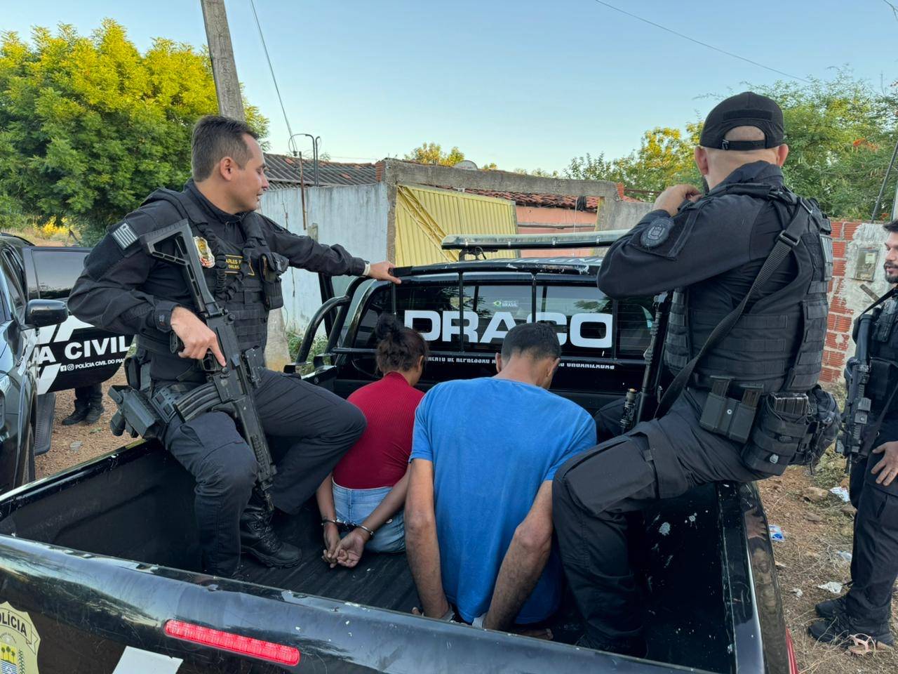 DRACO deflagra operação e prende acusados de homicídio no Piauí