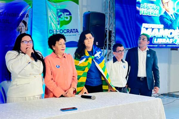 Democrata oficializa Ravenna Castro ao Governo do Piauí e lança chapa para o Senado