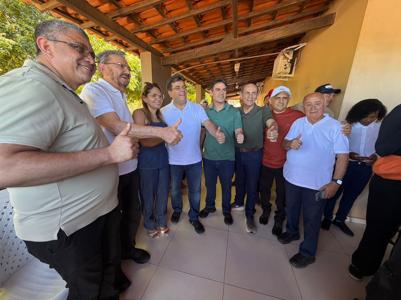 Severo Eulálio acompanha governador Rafael Fonteles em agenda no Sul do Piauí