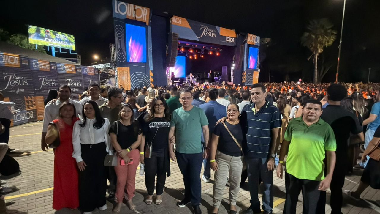Gessivaldo participa do Festival Louvor a Jesus e irá incluir evento no calendário oficial