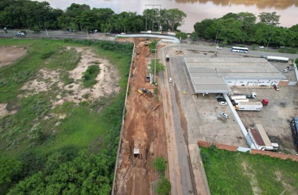 Liberação da Avenida Maranhão é adiada após chuvas encharcarem o solo