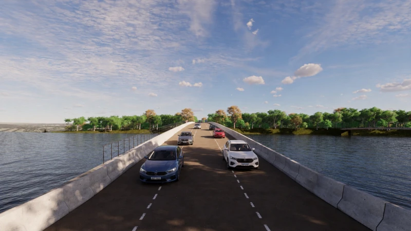 Nova ponte do Poti Velho terá tráfego em sentido único na zona Norte