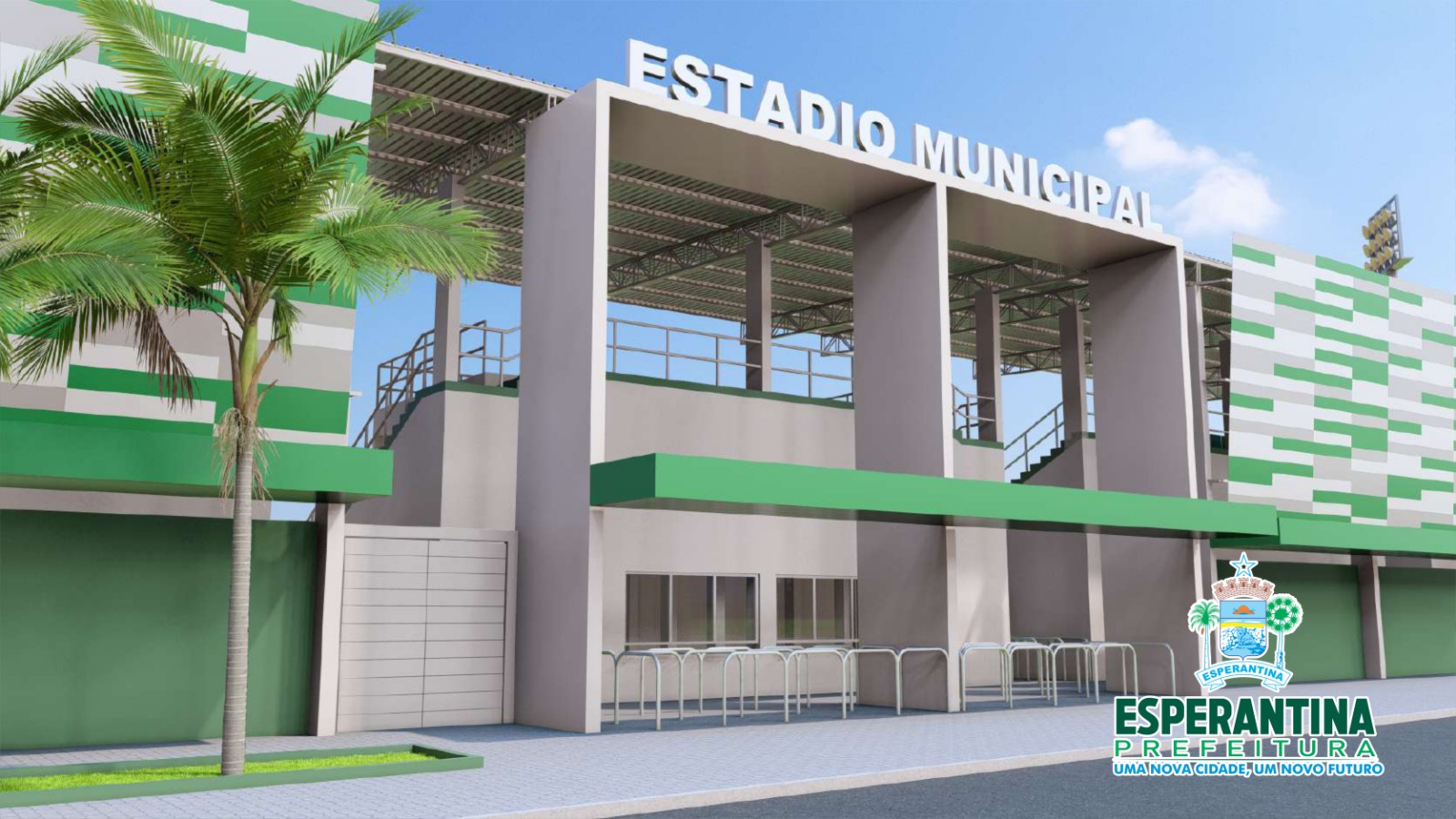 Esperantina anuncia novo estádio moderno e promete transformar esporte local