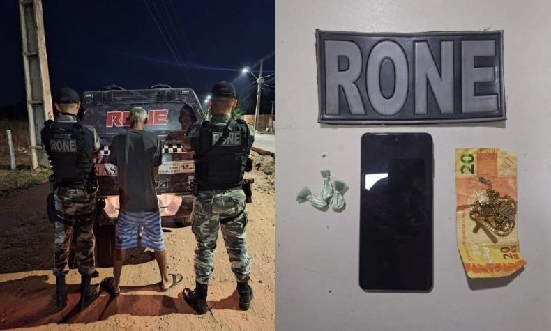Adolescente é apreendido por suspeita de roubo e tráfico de drogas em Teresina