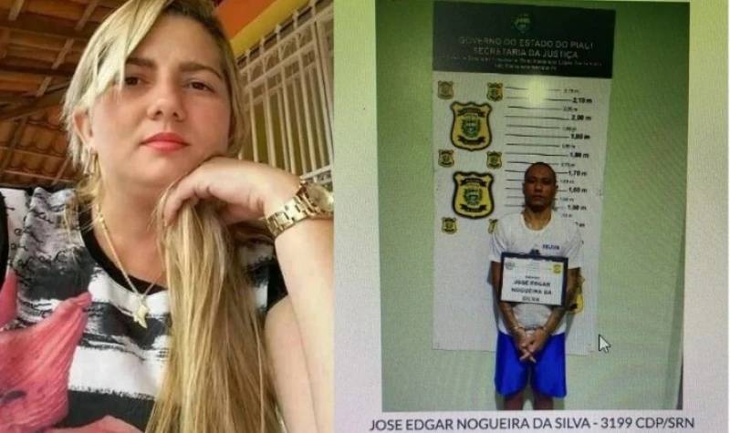 Condenado a 69 anos de prisão por matar empresária em Piripiri é preso