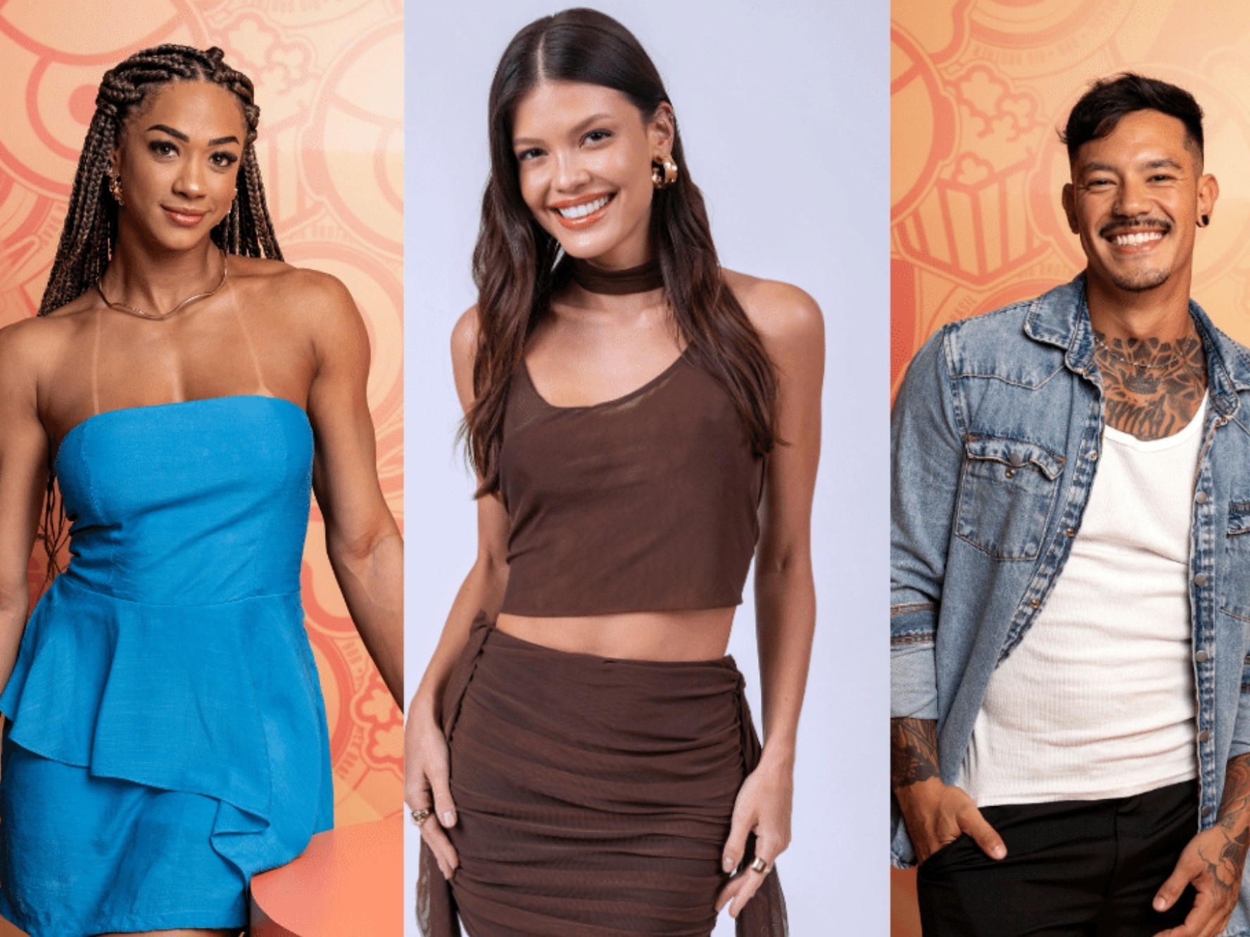 Aline, Vitória e Gabriel são os emparedados dessa semana