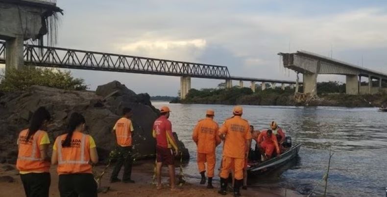 12 pessoas estão desaparecidas após o desabamento da ponte entre Maranhão e Tocantins