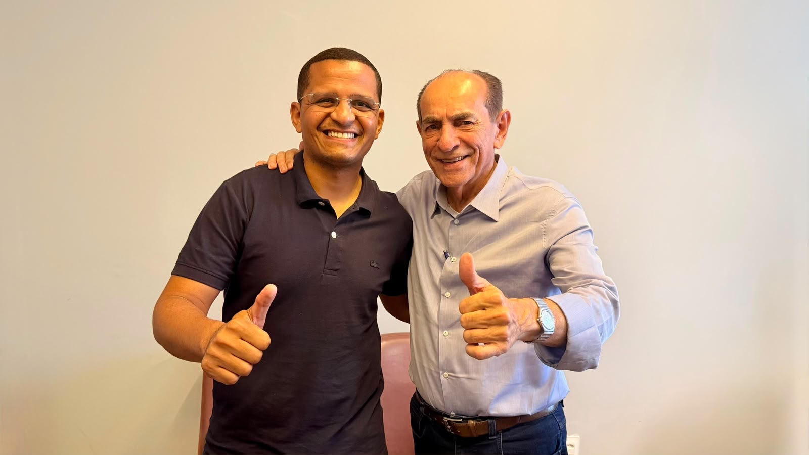 Ismael Silva declara apoio à reeleição de Marcelo Castro durante encontro em Teresina