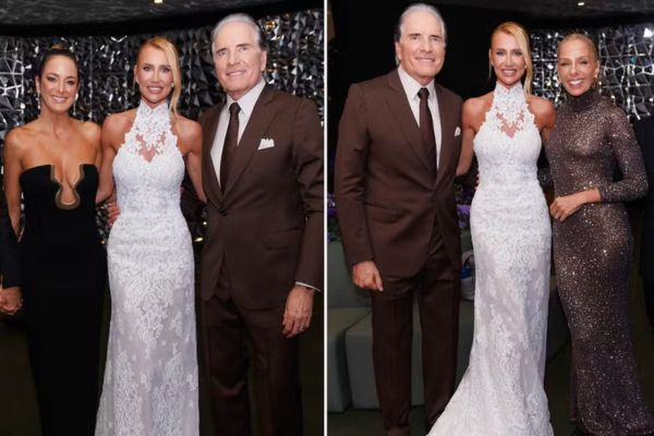 Roberto Justus reune 4 Ex mulheres em evento