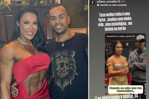 Ex-caseiro solta o verbo contra Gracyanne Barbosa: “Essa mulher destruiu minha vida”