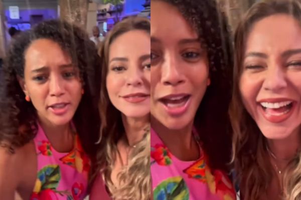 Samba, risadas e zero rivalidade: Taís Araújo e Paolla Oliveira brilham nos bastidores de Vale Tudo