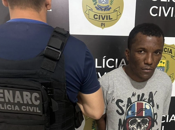 Foragido da Penitenciária de Bom Jesus é recapturado em Cristino Castro