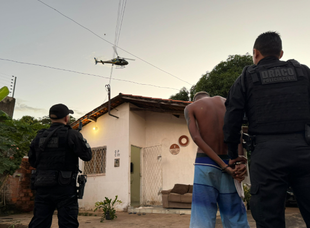 DRACO cumpre 30 mandados contra o crime organizado durante operação em Teresina