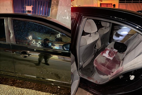 Motorista é baleado após carro ser atingido por 15 tiros na zona Norte de Teresina