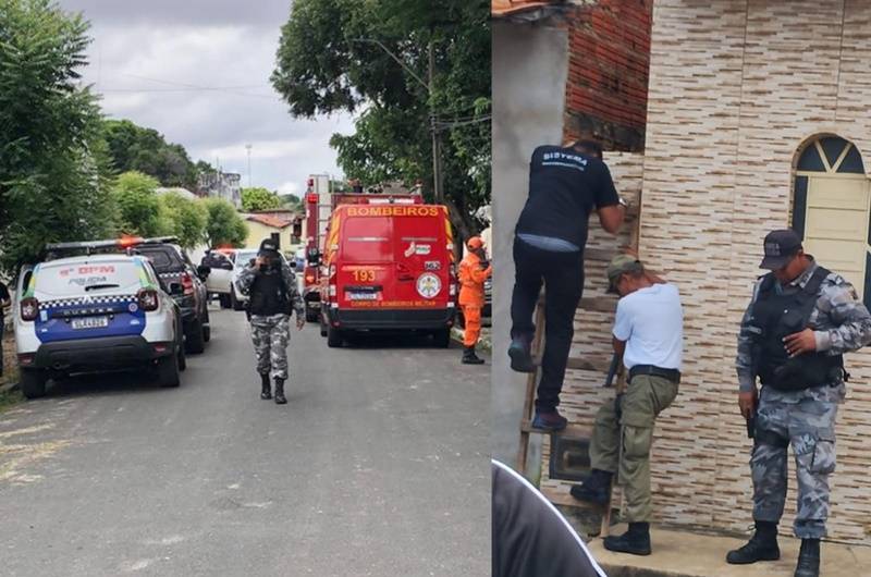 Tropa de Choque da PM é acionada após rebelião no CEM em Teresina