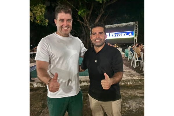 Confraternização de Luis André fortalece projeto de Bruno Vilarinho