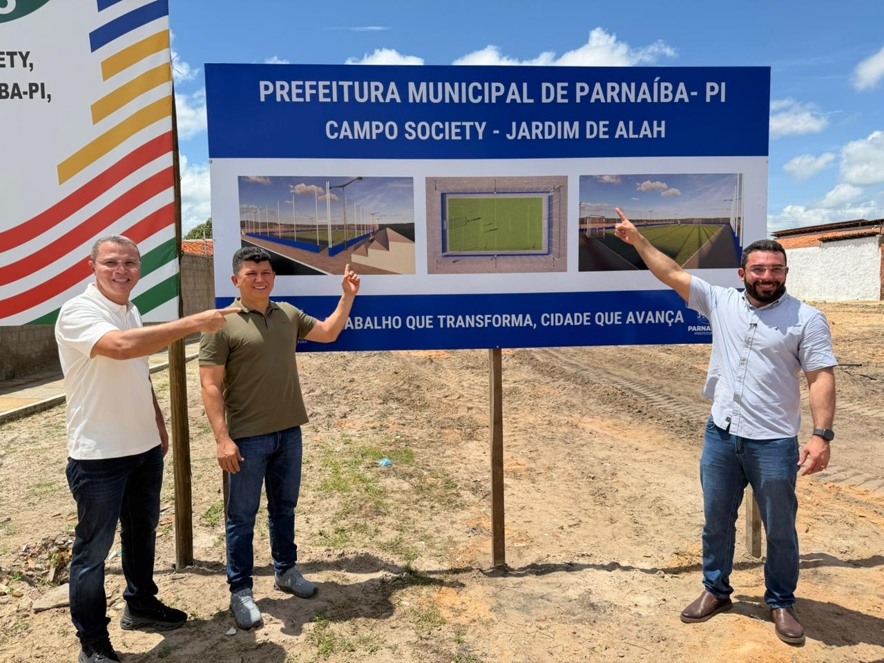 Deputado Rubens Vieira e Francisco Emanuel anunciam obras de infraestrutura em Parnaíba