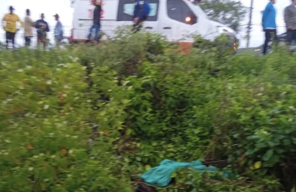 Motociclista morre e mulher ferida após perder controle e cair em Campo Maior