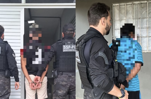 Três homens são presos em operação contra violência doméstica em Altos