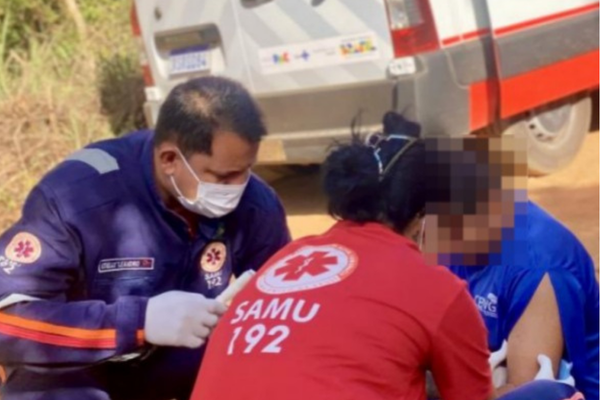 Acidente entre motocicletas deixa mototaxista ferido no Piauí