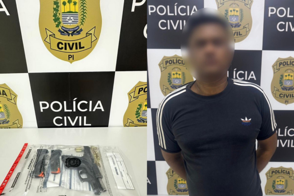 Polícia prende homem com arma restrita durante operação na zona sul