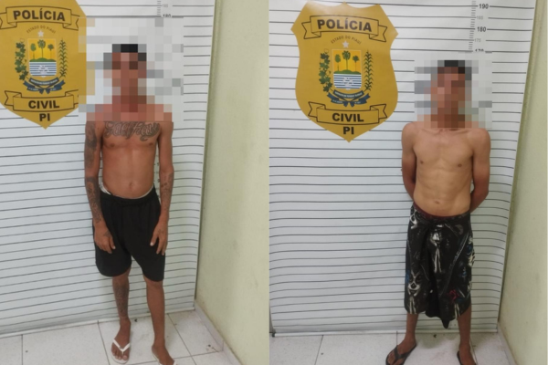 Polícia prende dois homens por tráfico de drogas em Parnaíba
