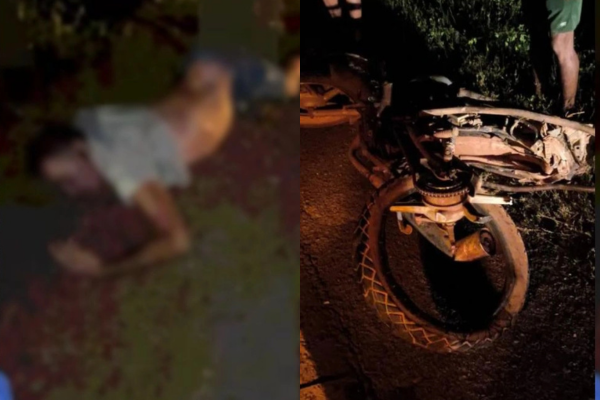 Homem morre em acidente envolvendo moto e carro na PI-113