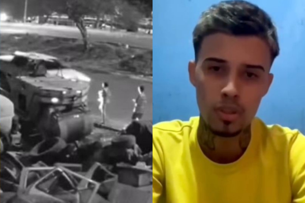 Ex-marido de Lokinho, responsável por acidente, cria vaquinha para ajudar famílias das vítimas