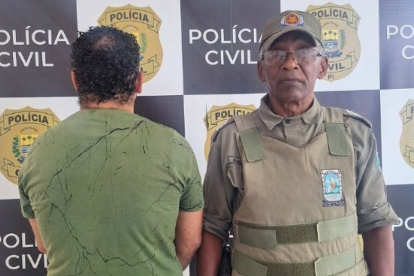 PM prende suspeito de participar do tiroteio que deixou duas pessoas mortas no Piauí