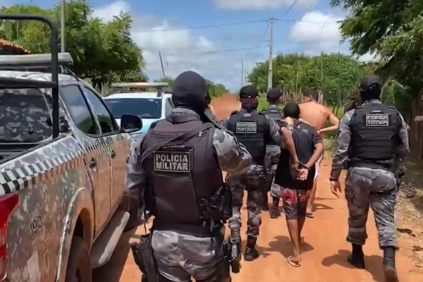 Suspeitos são presos em “sede” de Tribunal do Crime em Parnaíba