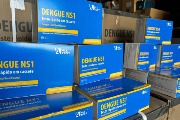 Piauí recebe mais de 10 mil testes rápidos de dengue do Ministério da Saúde
